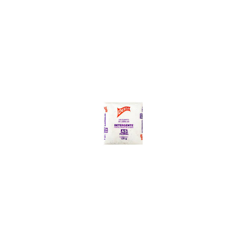 DETERGENTE AS FLORAL 125G X 96 UNIDADES