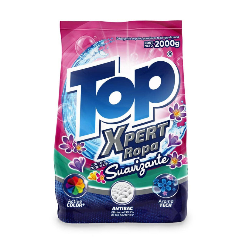 DETERGENTE TOP XPERT TOQUE SUAVIZANTE 2000G