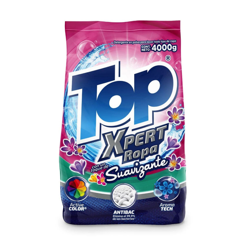 DETERGENTE TOP XPERT TOQUE SUAVIZANTE 4000G