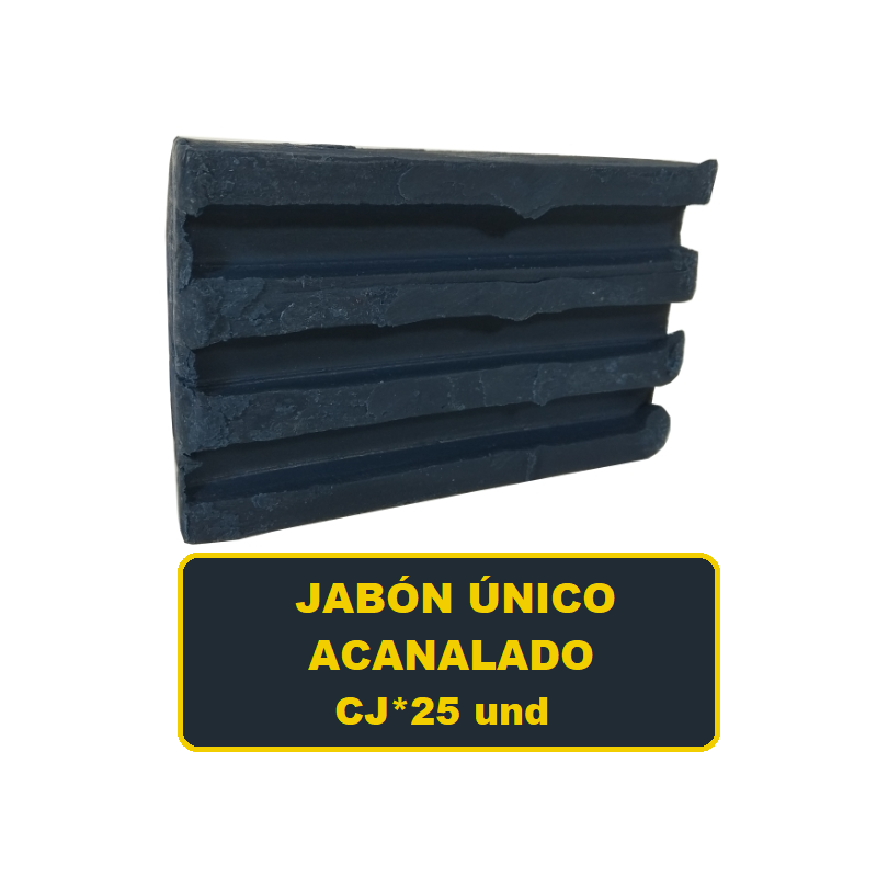 JABÓN UNICO ACANALADO 200G X 25 UNIDADES