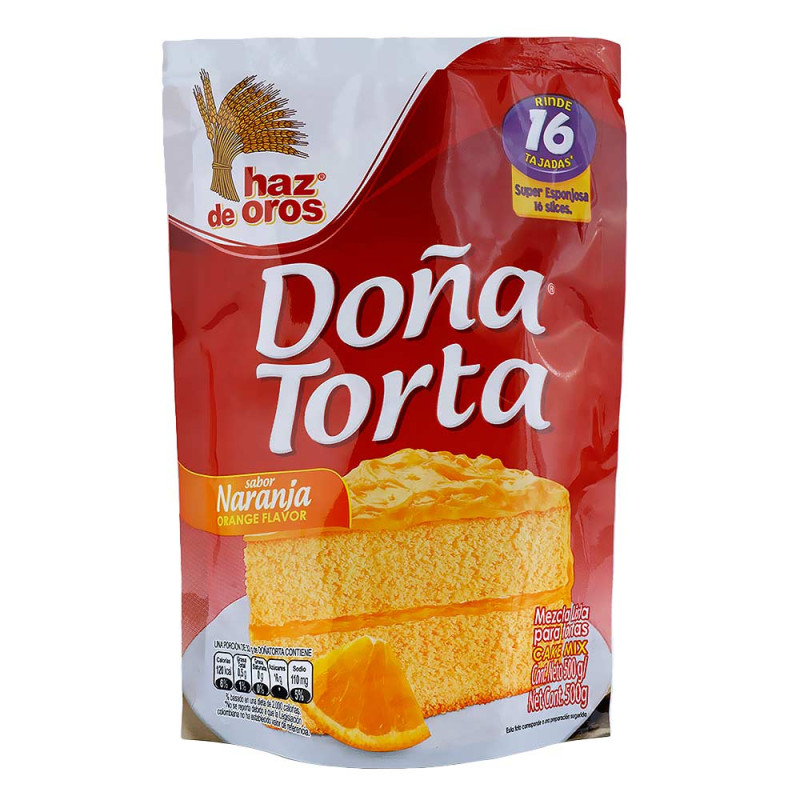 MEZCLA DOÑA TORTA NARANJA 500G