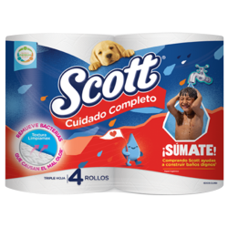 PAPEL HIGIÉNICO SCOTT...