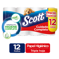 PAPEL HIGIÉNICO SCOTT...