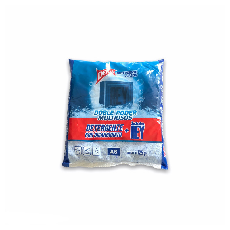 DETERGENTE AS BICARBONATO + JABON REY 125G