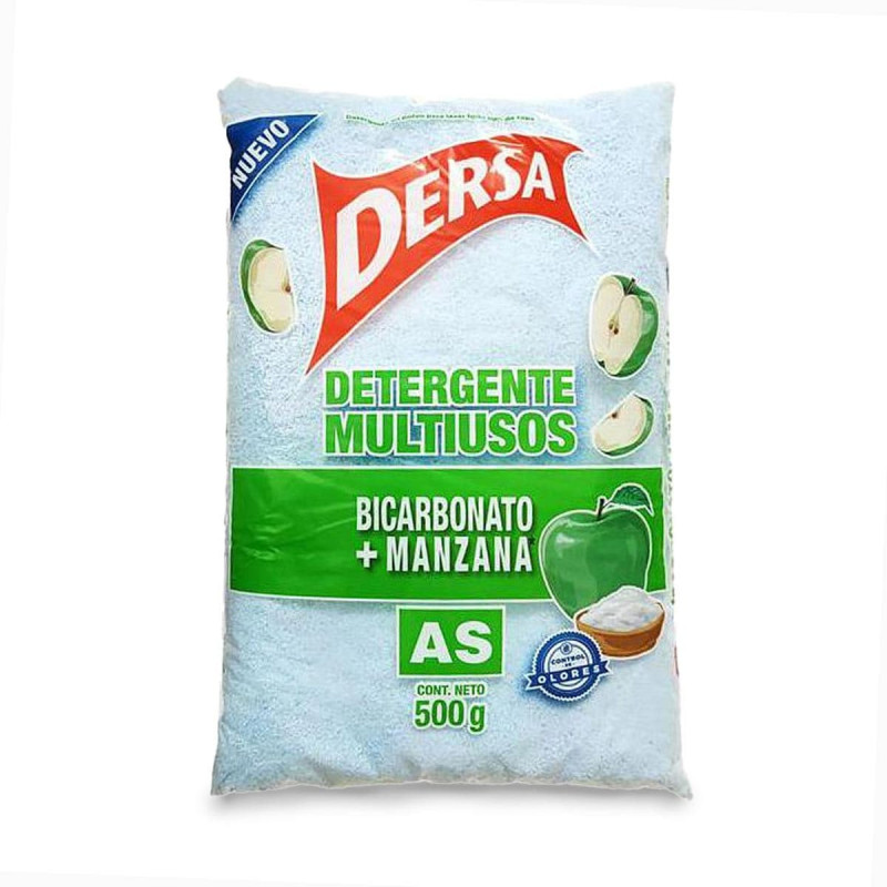 DETERGENTE AS BICARBONATO Y MANZANA 500G